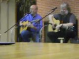 Malcolme Guite and Noel Paul Stookey sing Blowing in the Wind