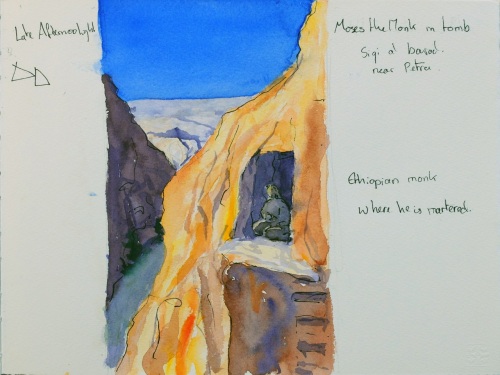 Abba Moses the Black near Petra