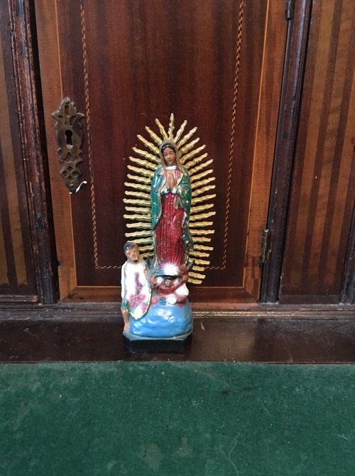 Our Lady of Guadalupe - given to me by the poet Grevel Lindop