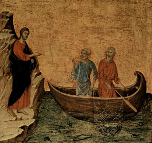 The call of the Disciples by Duccio di Buoninsegna